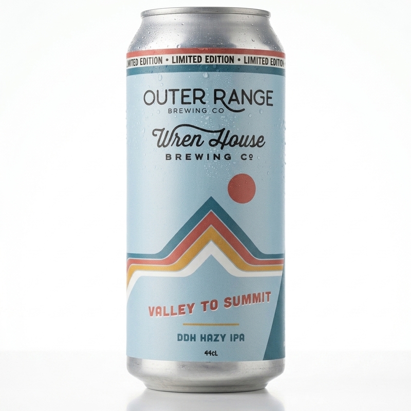 Valley to Summit - Outer Range Brewing Rockies/Alps IPA - New England / Hazy 440ml - 2