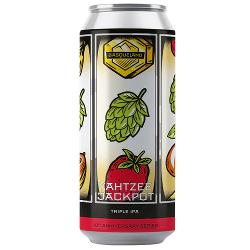Yahtzee Jackpot - Basqueland Brewing IPA - Triple 440ml - 1