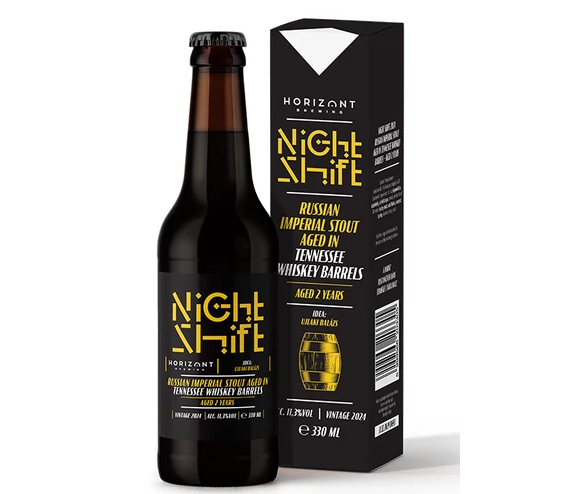 Horizont NS2024 RIS 2yr Whiskey & Bourbon BA - HORIZONT Brewing Stout - Russian Imperial 330ml - 1