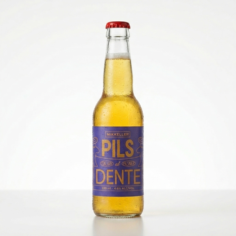 Pils Al Dente - Mikkeller Pilsner - Italian 330ml - 2