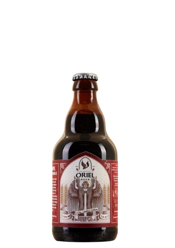 Quadrupel Raspberry Vanilla - Oriel Beer Belgian Quadrupel 330ml - 1