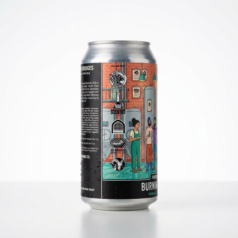 Burning Bridges - Frontaal Brewing Co. Pale Ale - New England / Hazy 440ml - 2