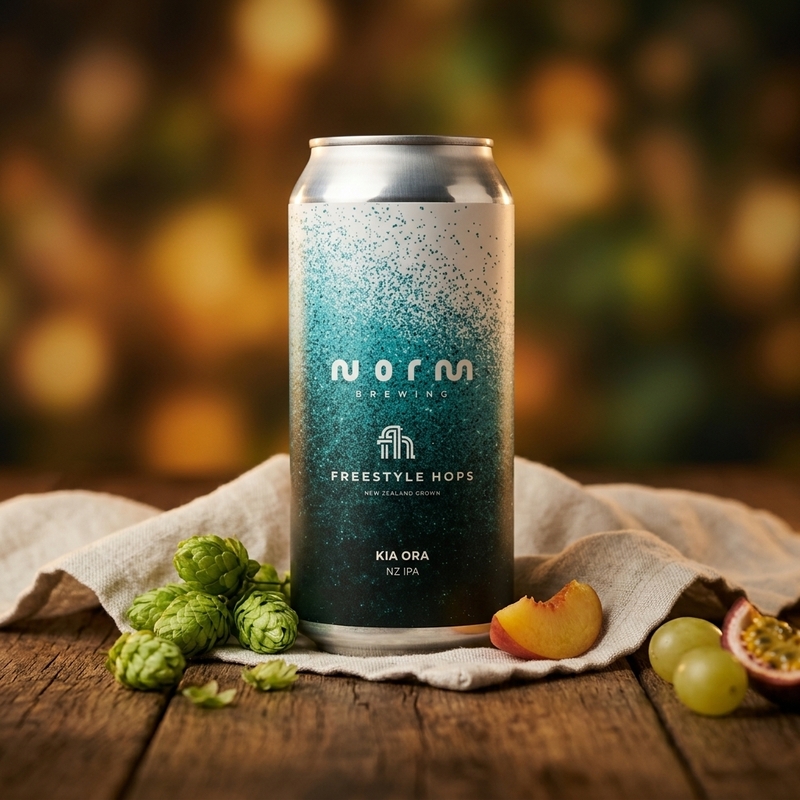Kia Ora - Norm Brewing IPA - New England / Hazy 440ml - 1