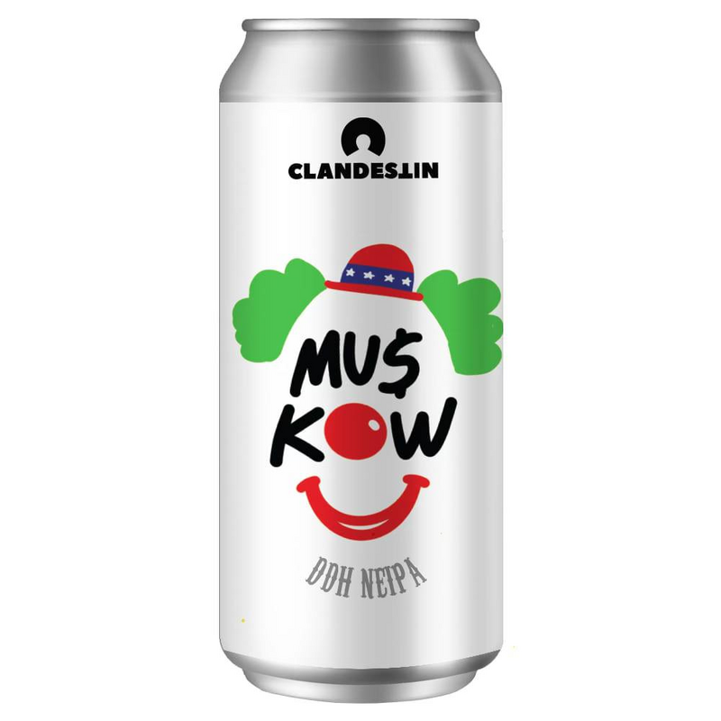 Muskow - Clandestin Beer IPA - New England / Hazy 500ml - 1