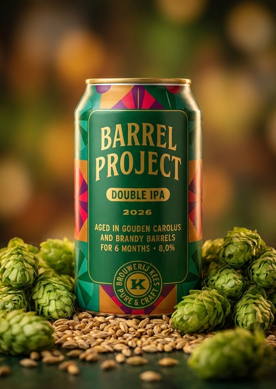 Barrel Project 2026 : Double IPA - Brouwerij Kees IPA - Imperial / Double 330ml - 2