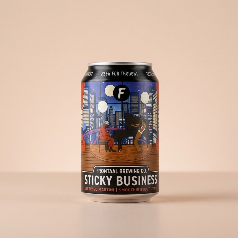 Sticky Business: Espresso Martini - Frontaal Brewing Co. Stout - Imperial / Double Pastry 330ml - 1