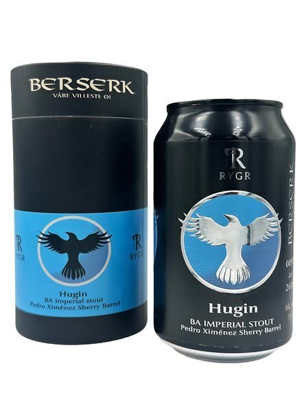 Hugin PX BA - RYGR Brygghús Stout - Imperial / Double 330ml - 1