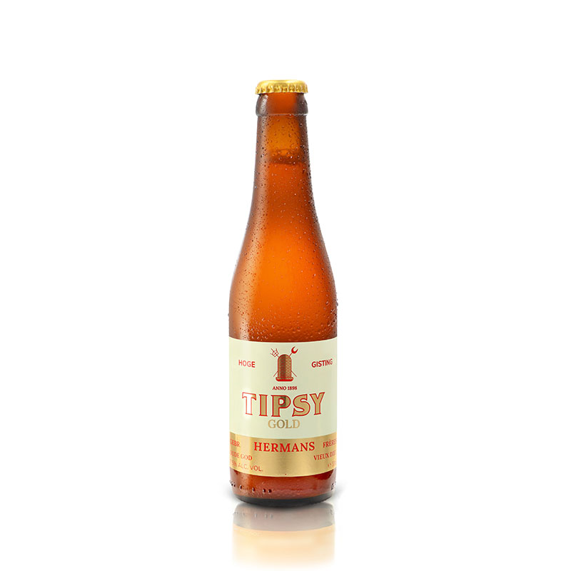 Tipsy Gold - Gebroeders Hermans Frères bv Belgian Blonde 330ml - 1