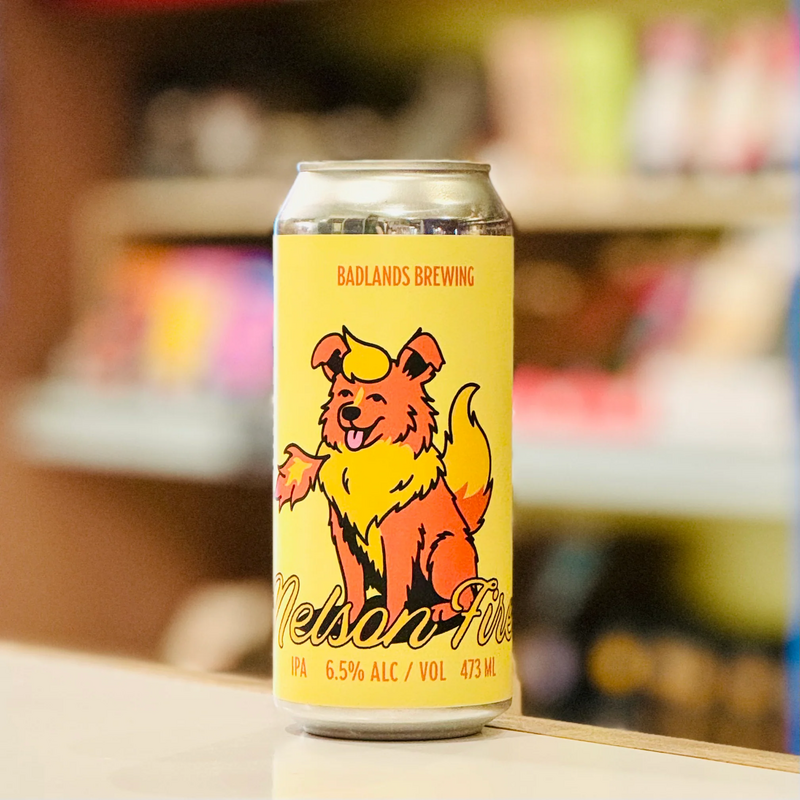 Nelson Fire - Badlands IPA - New England / Hazy 473ml - 1