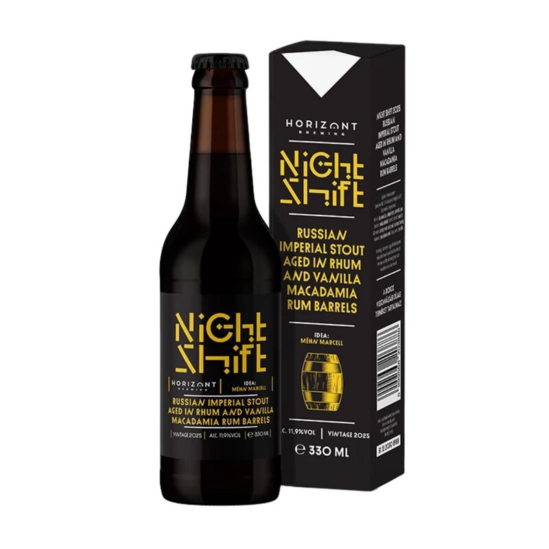 NS2025 RIS Vanilla Macadamia Rum - HORIZONT Brewing Stout - Russian Imperial 330ml - 1