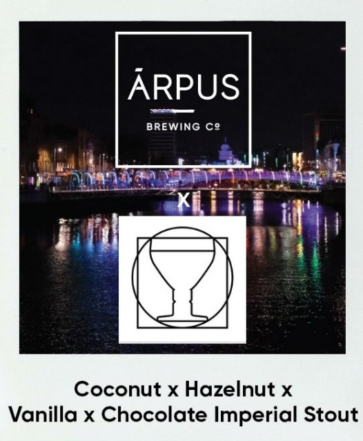 Coconut x Hazelnut x Vanilla x Chocolate Imperial Stout (Commonwealth Brewing Co. collab) - Ārpus Brewing Co. Stout - Imperial / Double Pastry 440ml - 1