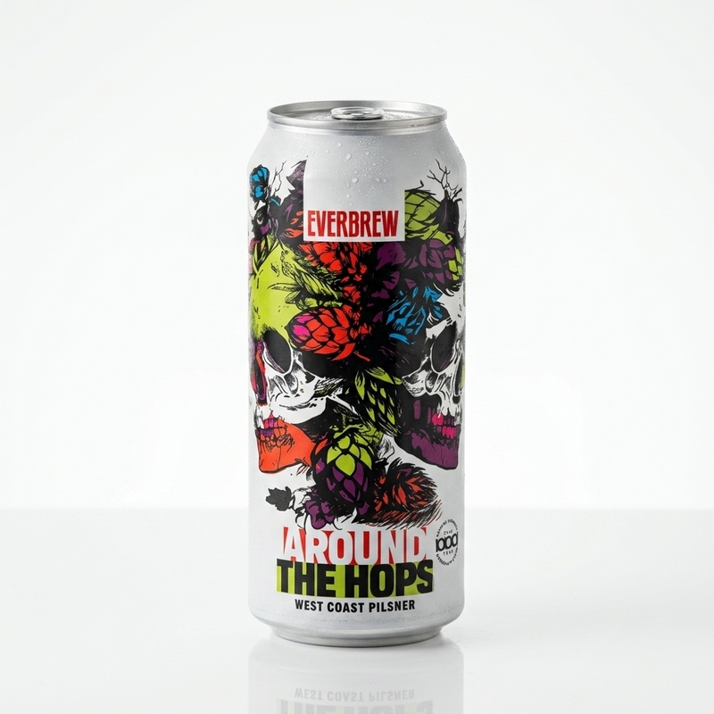 Around the Hops - Cervejaria EverBrew Pilsner - Other 473ml - 2
