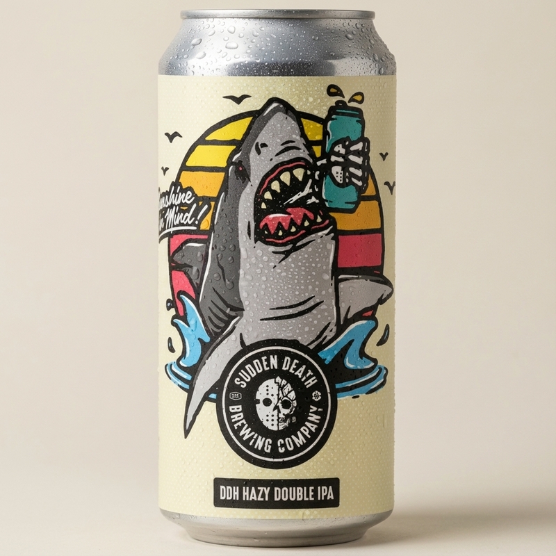 My First and Last Dip - Sudden Death Brewing Co. IPA - Imperial / Double 440ml - 2