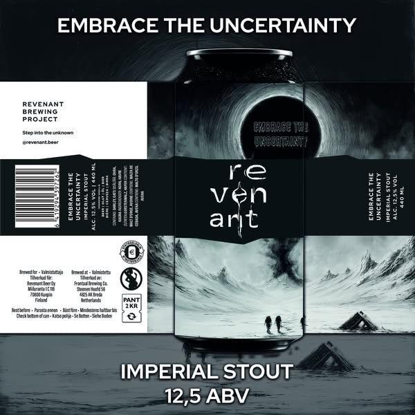 Embrace The Uncertainty - Revenant Brewing Project Stout - Imperial / Double 440ml - 1