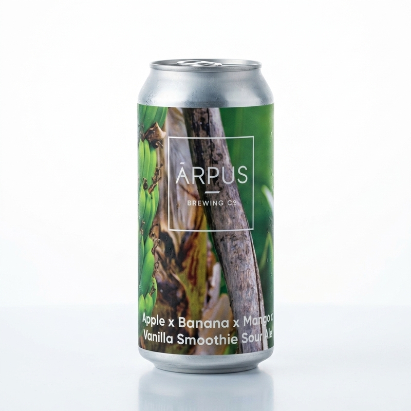 Apple x Banana x Mango x Vanilla Smoothie Sour Ale - Ārpus Brewing Co. Sour - Smoothie / Pastry 440ml - 2