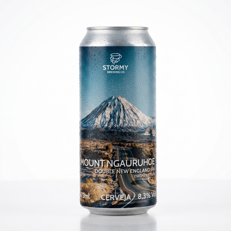 Blood Falls - Stormy Brewing Co. IPA - Triple New England / Hazy 473ml - 2