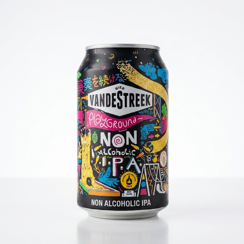 vandeStreek Playground IPA - vandeStreek bier Non-Alcoholic Beer - IPA 330ml - 2