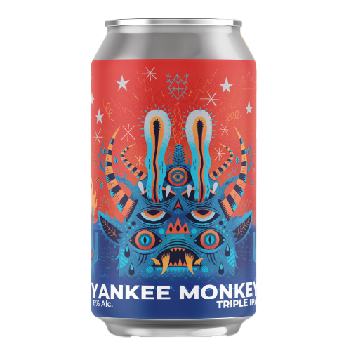 Yankee Monkey - De Mortselarij IPA - Triple 330ml - 1