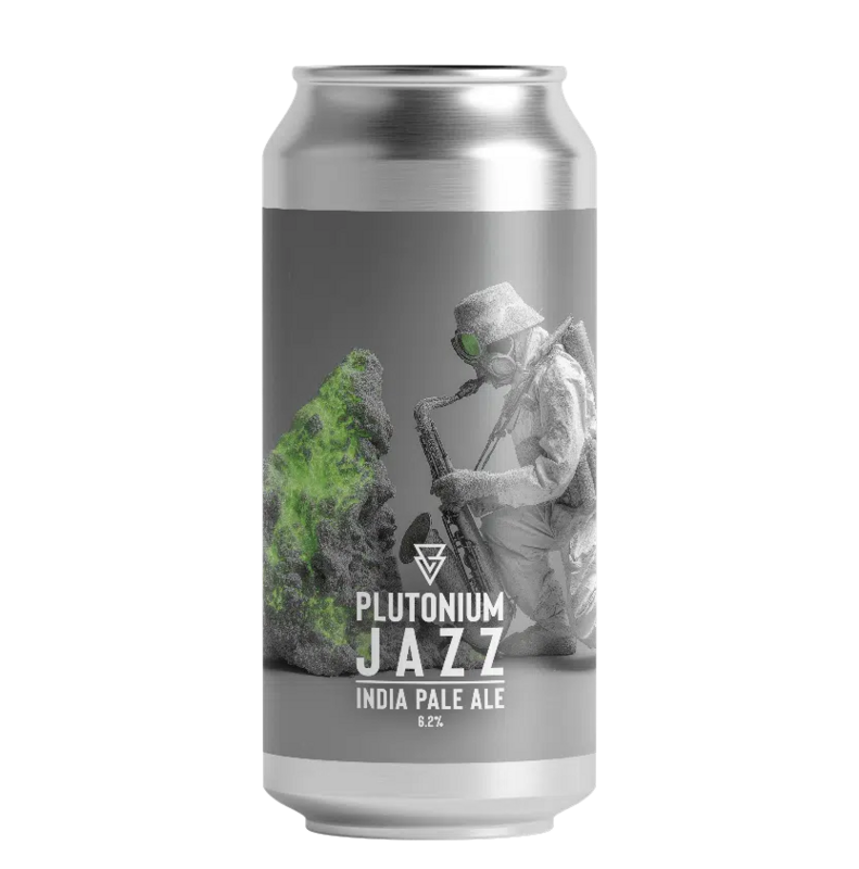Plutonium Jazz - Azvex Brewing Company IPA - New England / Hazy 440ml - 1