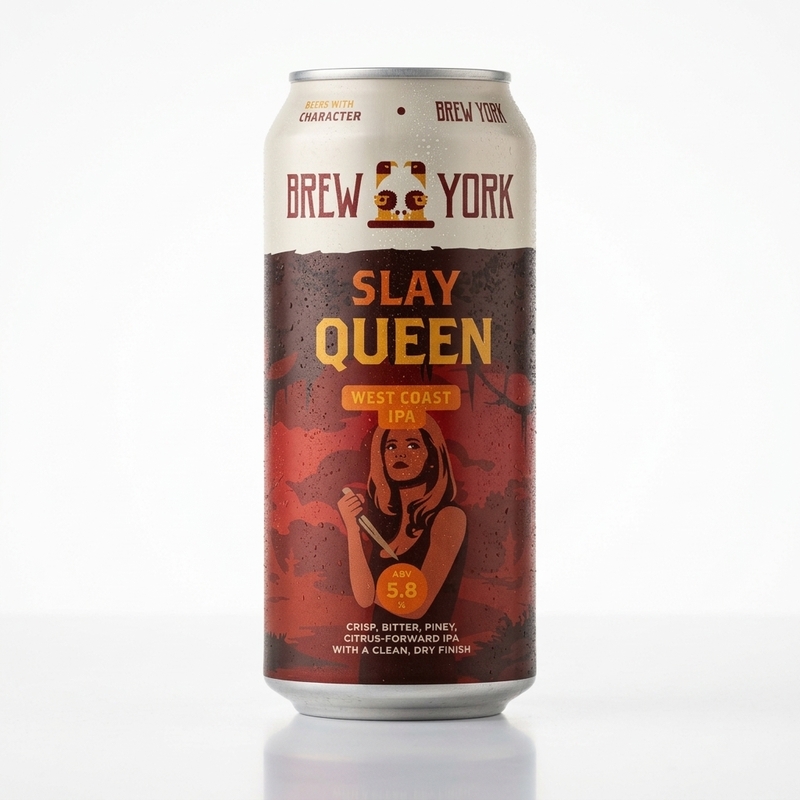 Slay Queen - Brew York IPA - American 440ml - 1