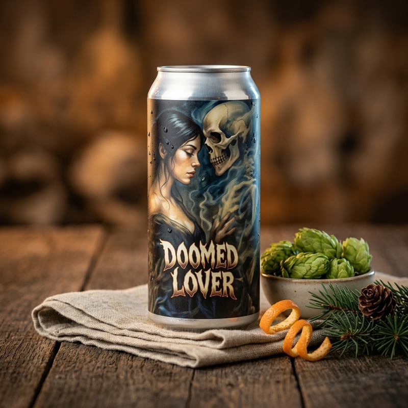 Doomed Lover - Metalhead Brewery IPA - Imperial / Double 440ml - 1