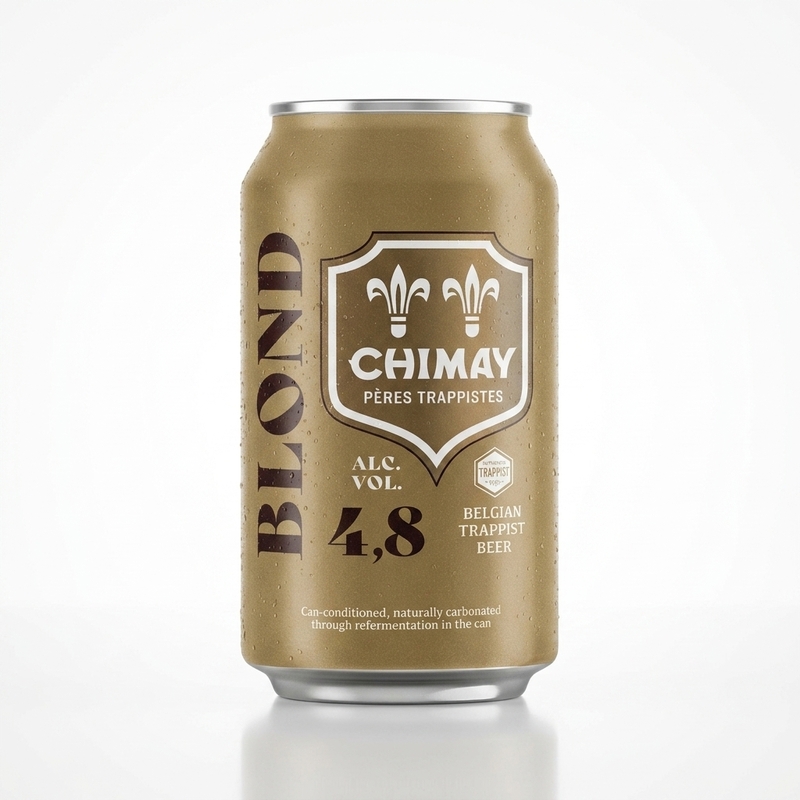 Chimay Dorée (Gold) - Bières de Chimay Belgian Blonde 330ml - 2