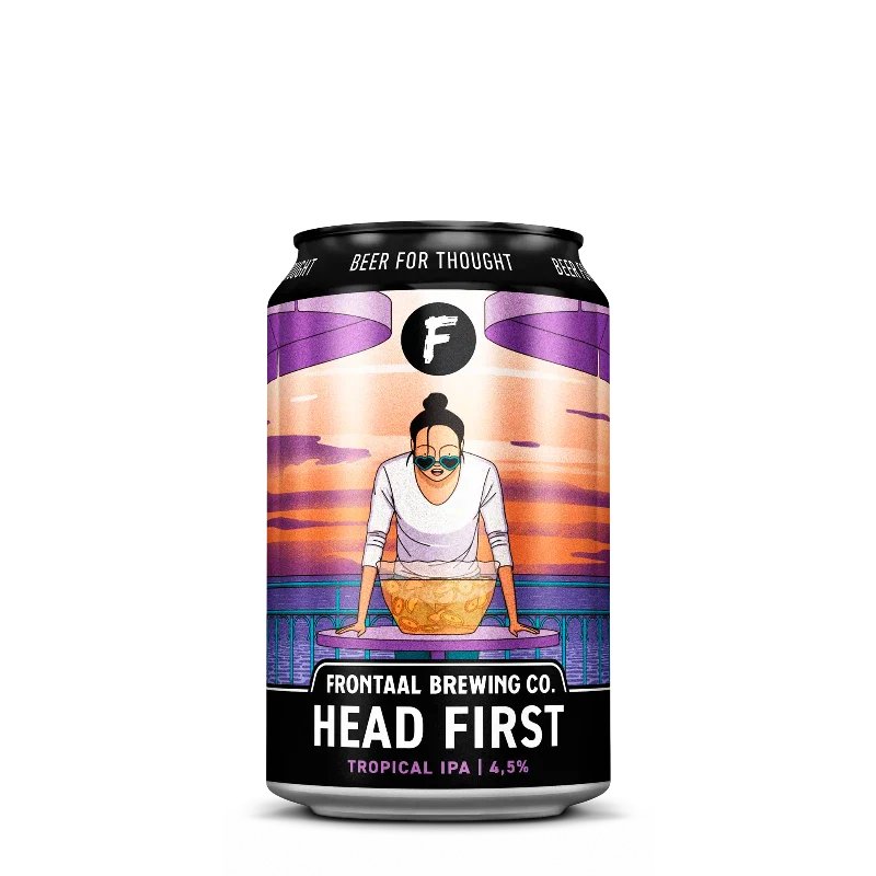 Head First - Frontaal Brewing Co. IPA - New England / Hazy 330ml - 1