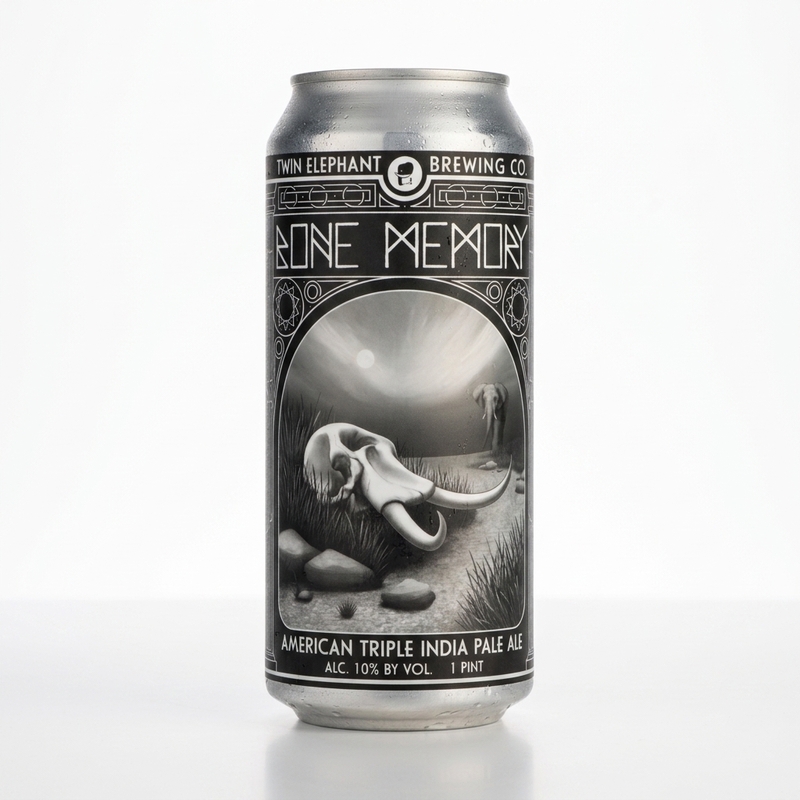 Bone Memory / Troon & TEST - Twin Elephant Brewing Company IPA - Imperial / Double 473ml - 2