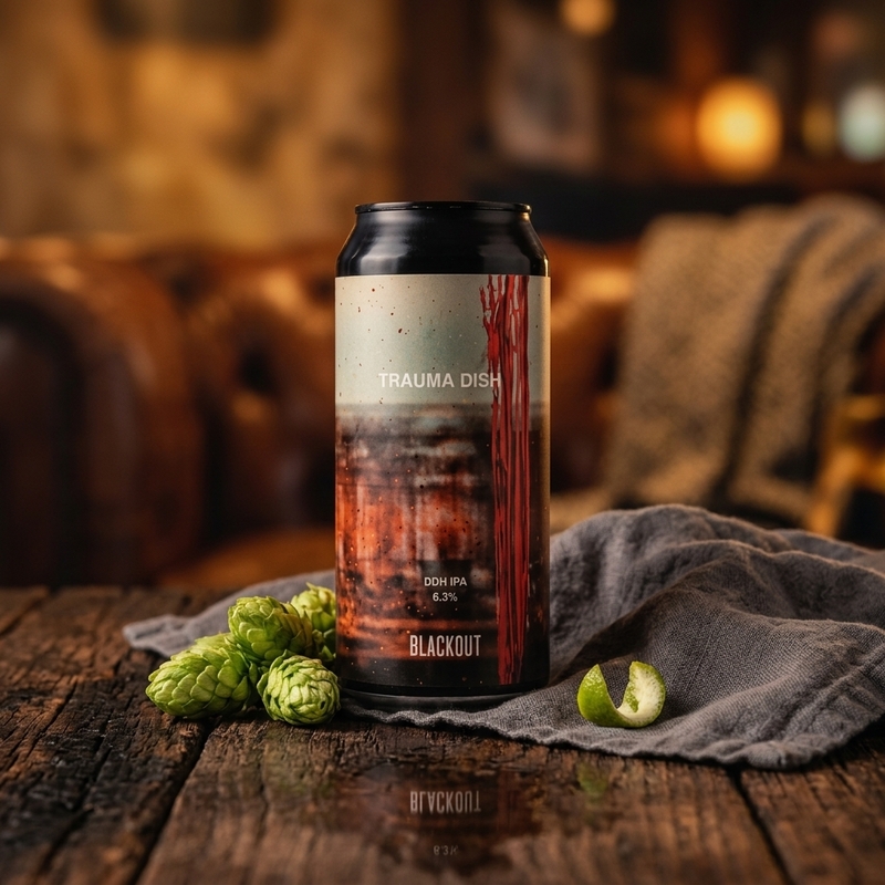 Trauma Dish - Blackout Brewing IPA - American 440ml - 1