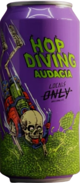 Hop Diving - Audacia - Locals Only Brewing Co. IPA - New England / Hazy 473ml - 1