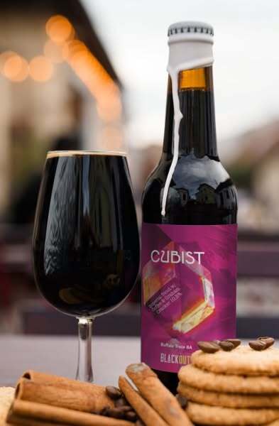 Cubist Buffalo Trace BA - Blackout Brewing Stout - Imperial / Double 330ml - 1