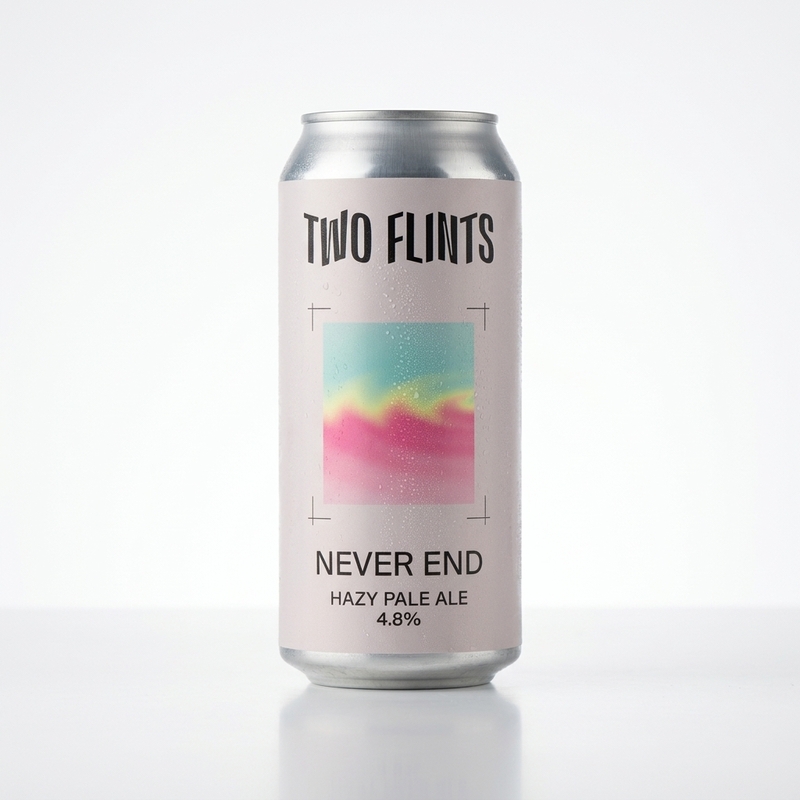 Never End - Two Flints Pale Ale - New England / Hazy 440ml - 2