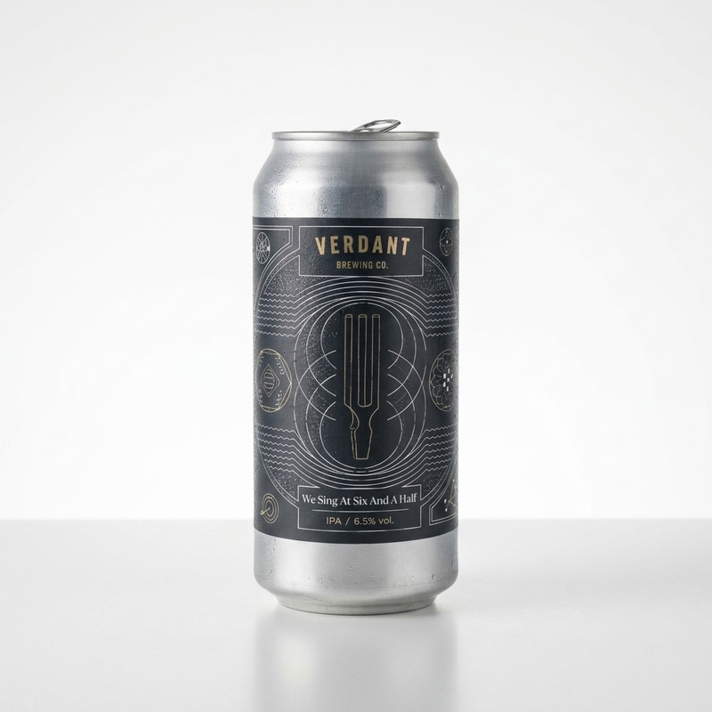 We Sing At Six And A Half - Verdant Brewing Co IPA - New England / Hazy 440ml - 2