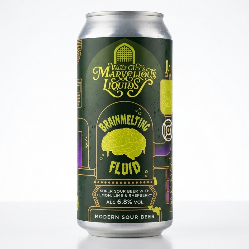 Marvellous Liquids - Brainmelting Fluid - Vault City Brewing Sour - Fruited 440ml - 2