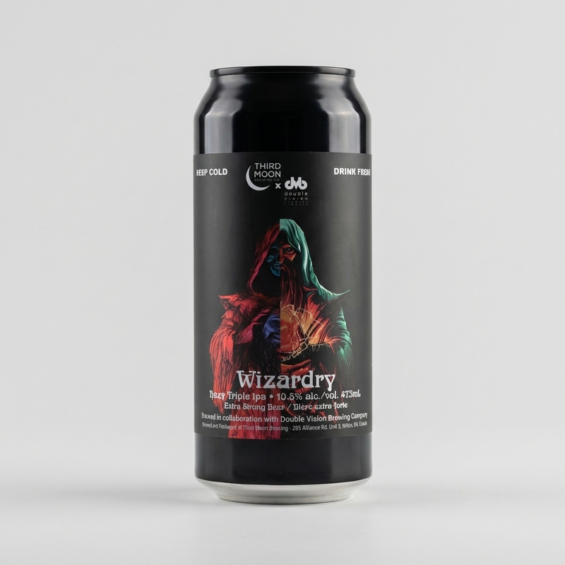 Wizardry / Double Vision - Third Moon Brewing Company IPA - Triple New England / Hazy 473ml - 2