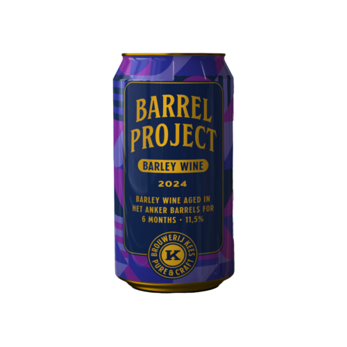 Barrel Project : Barleywine 2024 Anker Barrels - Brouwerij Kees Barleywine - Other 330ml - 1