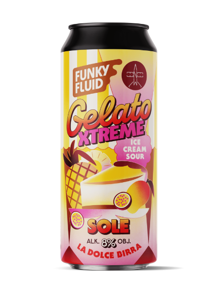 Gelato XTREME: Sole - Funky Fluid Sour - Smoothie / Pastry 500ml - 1