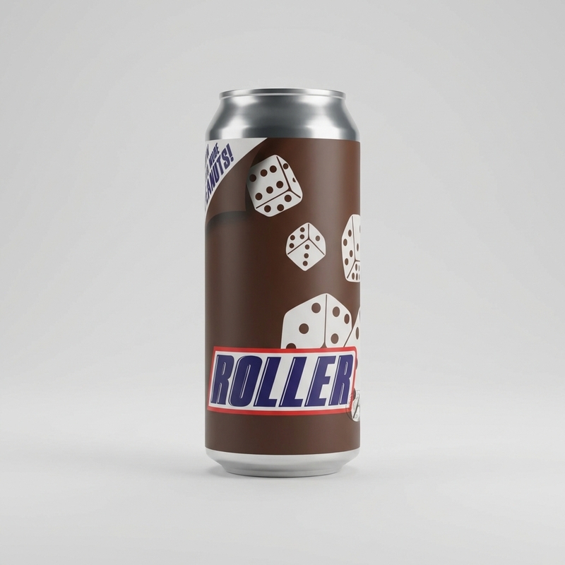 Snickers Roller (Now With MORE Peanuts!) - Counterpart Brewing Stout - Oatmeal 473ml - 1