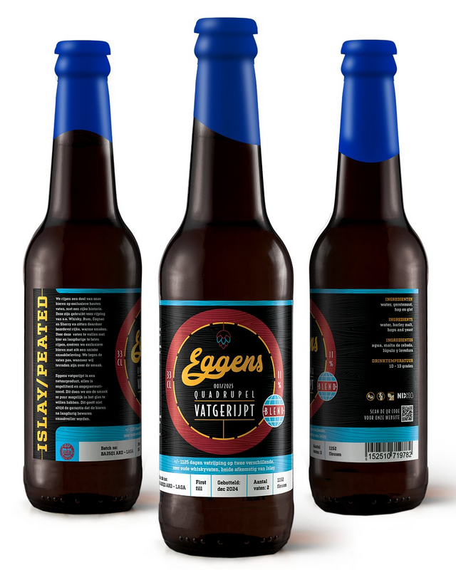 004/2025 Eggens Imperial Stout 1135 dagen Auchentoshan - Eggens Stout - Imperial / Double 330ml - 1
