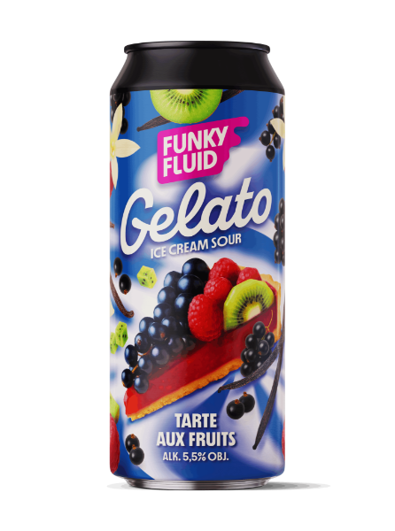Gelato: Tarte aux Fruits - Funky Fluid Sour - Smoothie / Pastry 500ml - 1