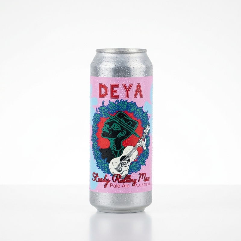 Steady Rolling Man - DEYA Brewing Company Pale Ale - New England / Hazy 500ml - 2