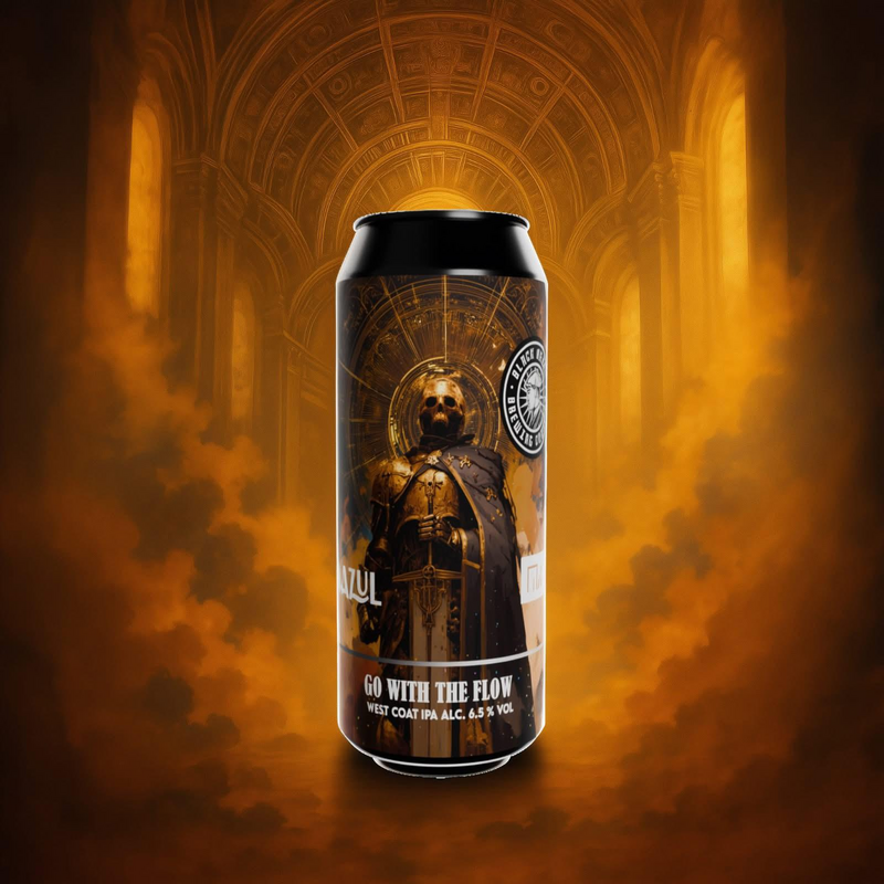 Go With The Flow - Black Rebel Brewing Company IPA - American 440ml - 1