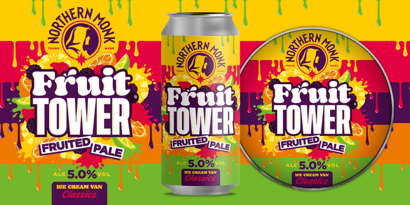 Fruit Tower - Northern Monk Pale Ale - Fruited 440ml - 1