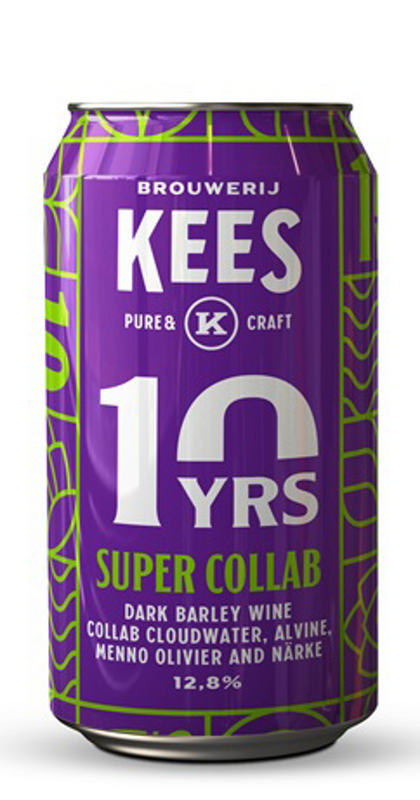Super Collab ( 10 Years Edition) - Brouwerij Kees Barleywine - English 330ml - 1