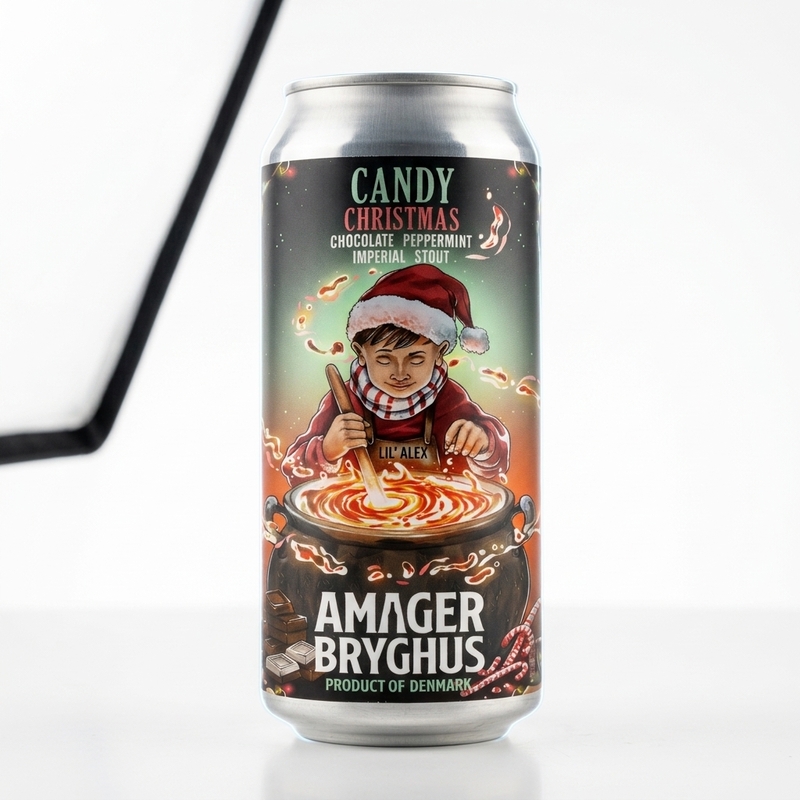 Candy Christmas (Collab. Bicycle Brewing) - Amager Bryghus Stout - Imperial / Double Pastry 440ml - 2