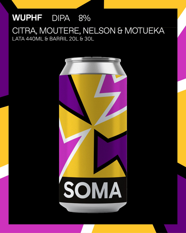 Wuphf - SOMA Beer IPA - Imperial / Double New England / Hazy 440ml - 1