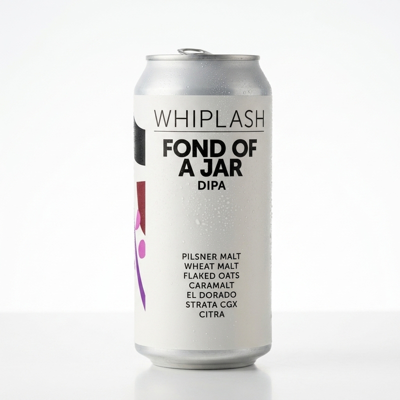 Fond Of Jar - Whiplash IPA - Imperial / Double New England / Hazy 440ml - 2