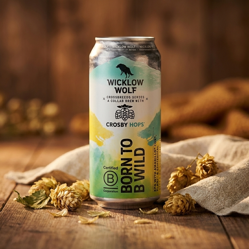 Born To B Wild - Wicklow Wolf Brewing Company Pale Ale - XPA (Extra Pale) 330ml - 2