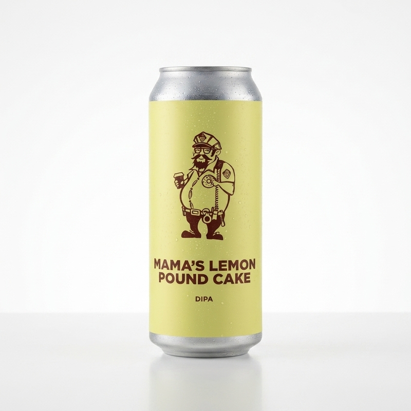 Mama's Lemon Pound Cake - Pomona Island Brew Co. IPA - Imperial / Double New England / Hazy 440ml - 2