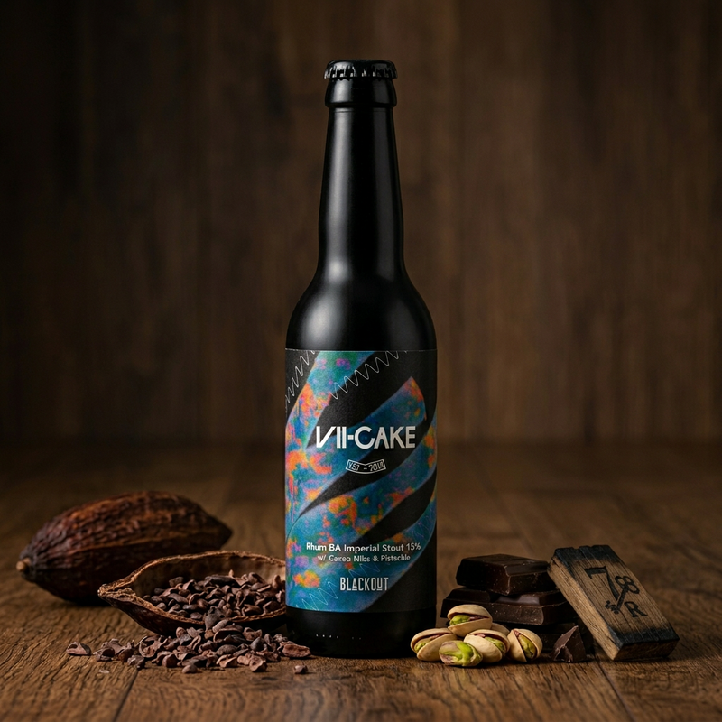 VII-CAKE - Blackout Brewing Stout - Imperial / Double 330ml - 1